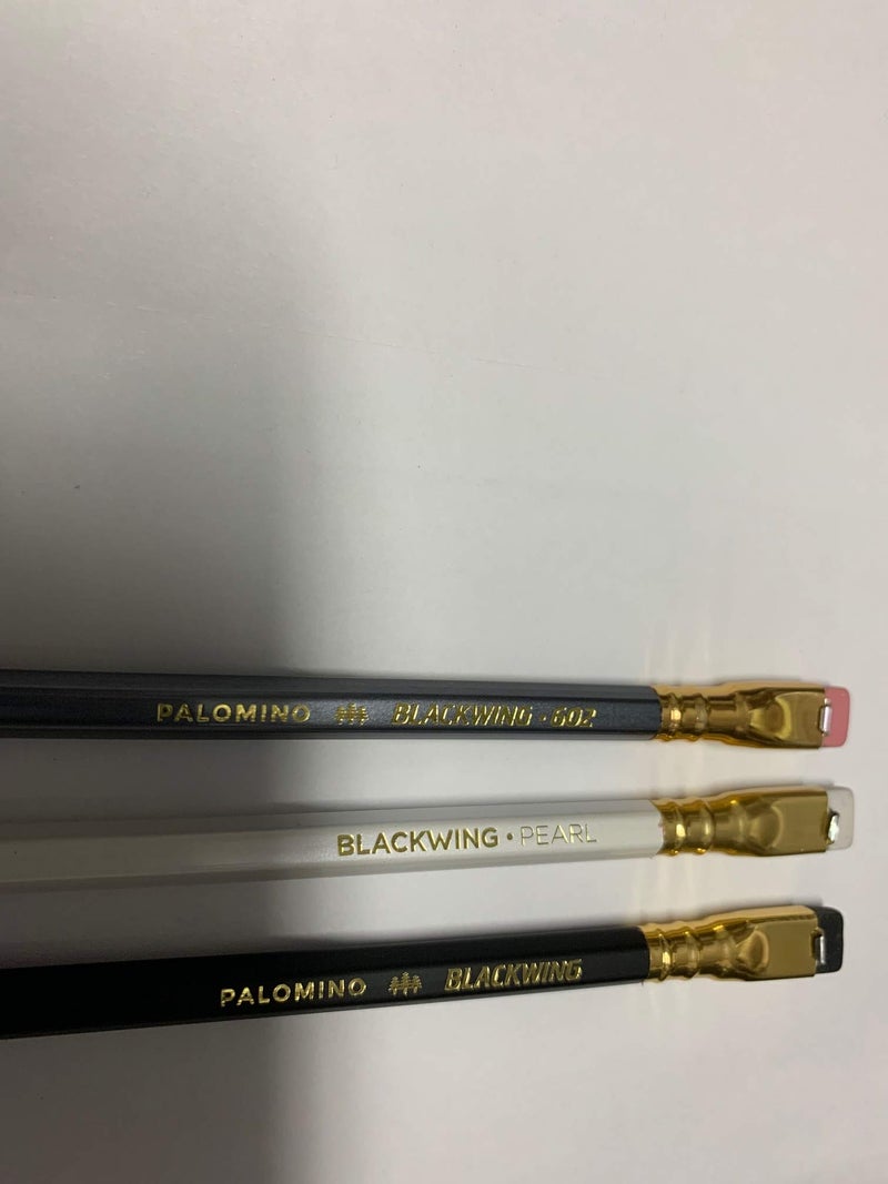 Blackwing PALOMINO 3Pencils Set(Original, 602, Pearl 1each) - Image 3